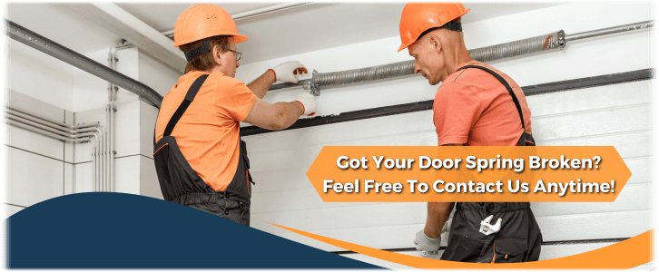 Broken Garage Door Spring Repair Hutto